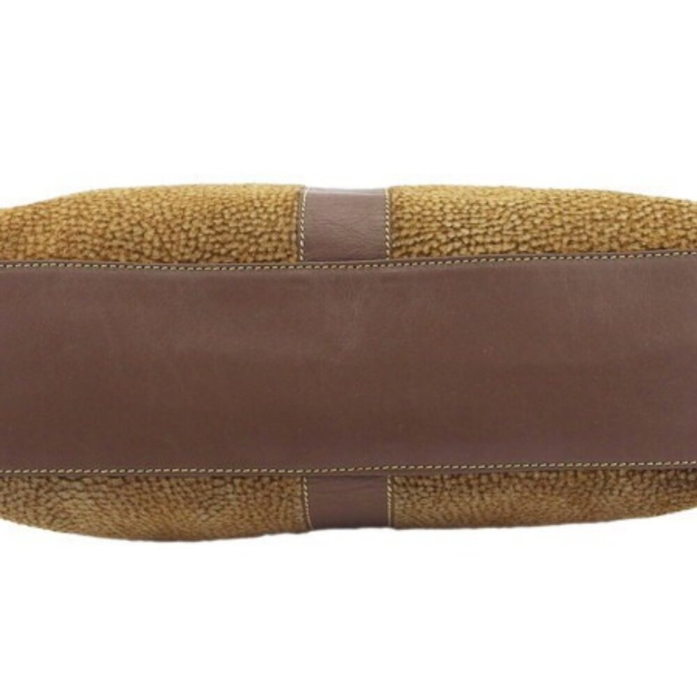 Borbonese Shoulder Bag Quail Pattern Authentic Us… - image 5